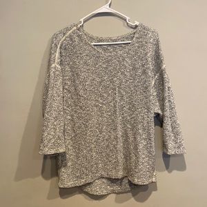 American apparel cropped grey sweater